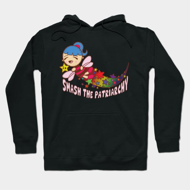 Smash the Patriarchy Hoodie by Tameink